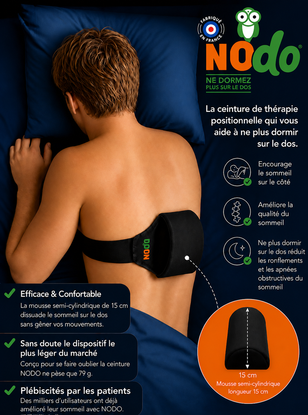Ceinture NODO | ceinture de thérapie positionnelle – Image 3